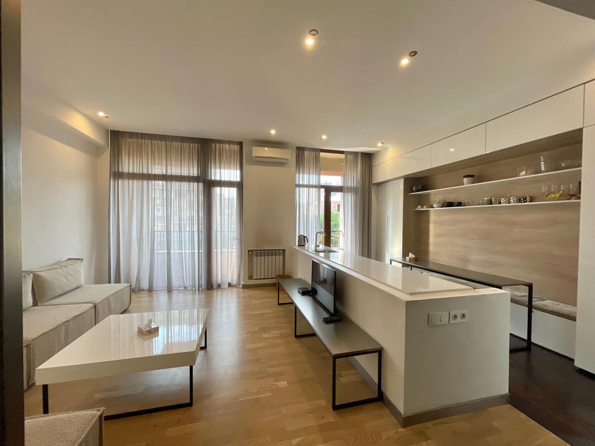 Metro Apartment Jerevan Buitenkant foto